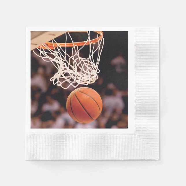Basketball Scoring Napkin (Front)