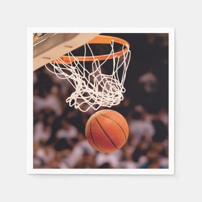 Basketball Scoring Napkin (Front)