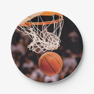 Basketball Scoring Paper Plate