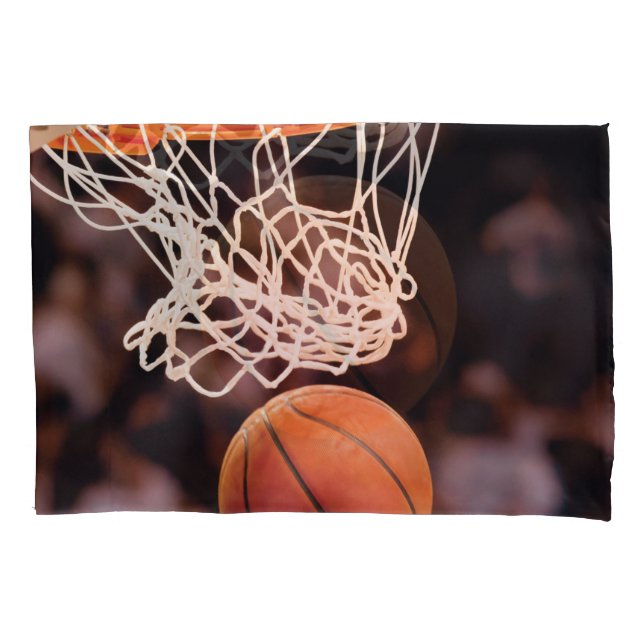 Basketball Scoring Pillowcase (Front)