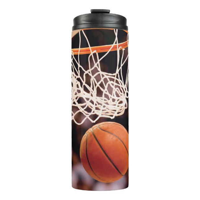 Basketball Scoring Thermal Tumbler (Front)