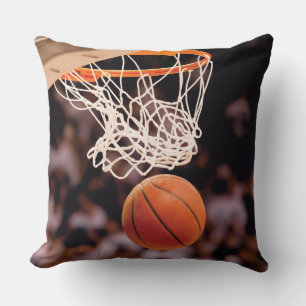 Basketball Scoring Throw Pillow