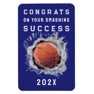 Basketball Senior 2025 Congrats Magnet