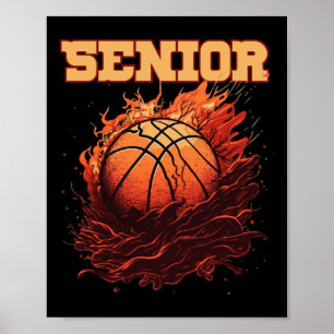 Basketball Senior Night Auntie 1 Poster