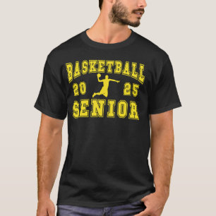 Basketball Senior Night Basketball Senior 2025 Gra T-Shirt