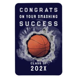 Basketball Senior Varsity Congrats Magnet
