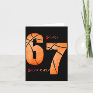 Basketball Seven Six 67 Apparel Card