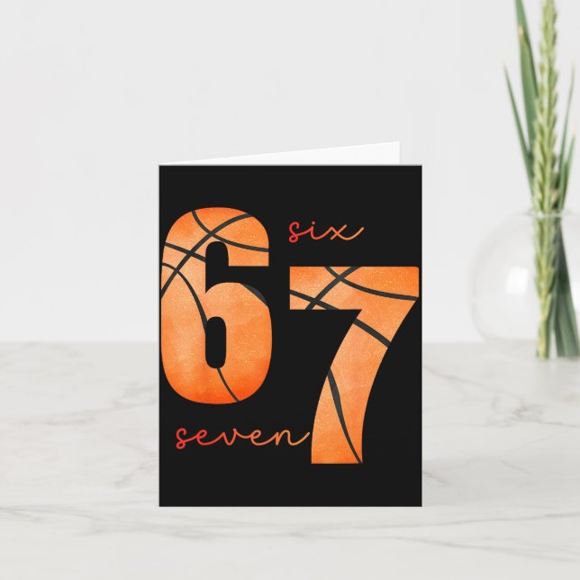Basketball Seven Six 67 Apparel Card (Front)