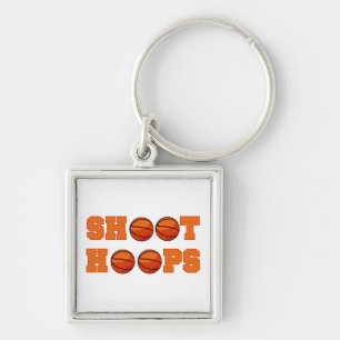 Basketball Shoot Hoops T-shirts and Gifts Keychain
