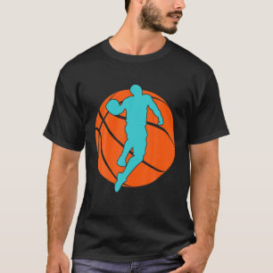 Basketball Silhouette Player Coach Men Women Kids T-Shirt