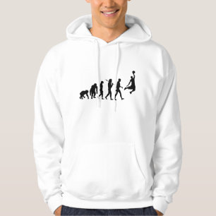 Basketball slam dunk evolution gift hoodie