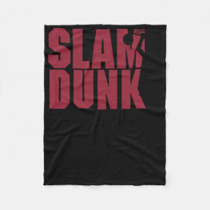 Basketball Slam Dunk  Fleece Blanket