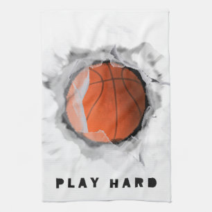 Basketball Slamdunk Kitchen Towel