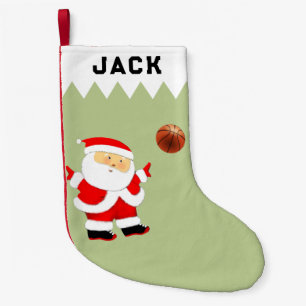 Basketball Small Christmas Stocking