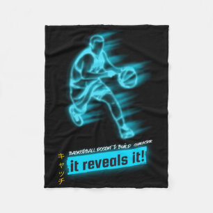 Basketball Spirit  Fleece Blanket