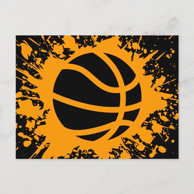 basketball splatz postcard (Front)