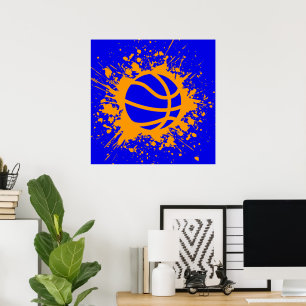basketball splatz poster