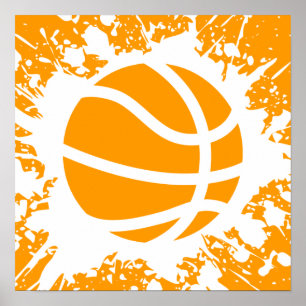 basketball splatz poster