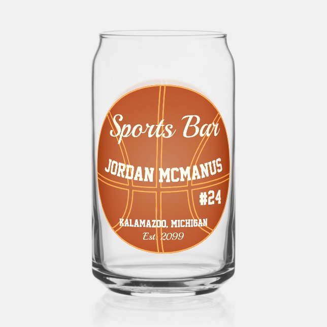 Basketball Sports Bar Bière (Recto)