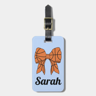 Basketball Sports Custom Bag Tag