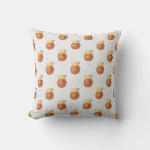 Basketball - Sports King Throw Pillow