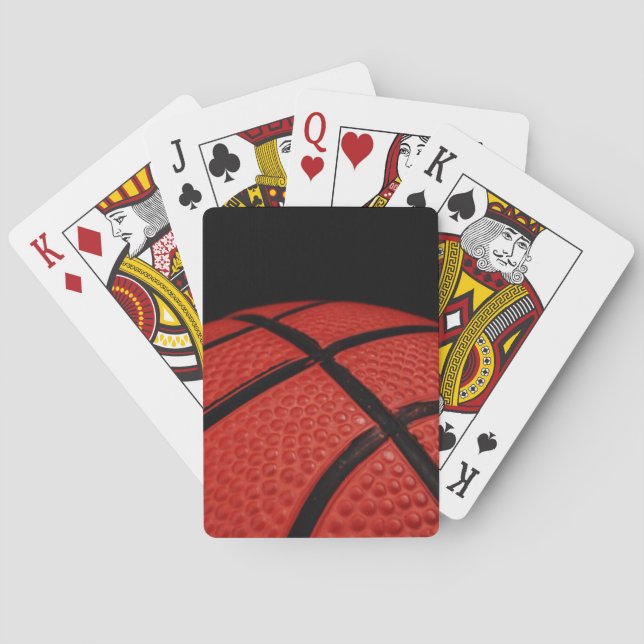 Basketball Sports Team Playing Cards (Back)