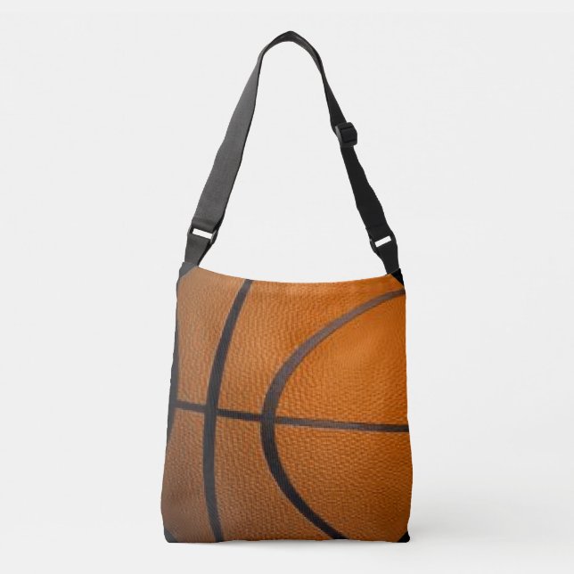 Basketball Sports Theme Crossbody Bag (Front)