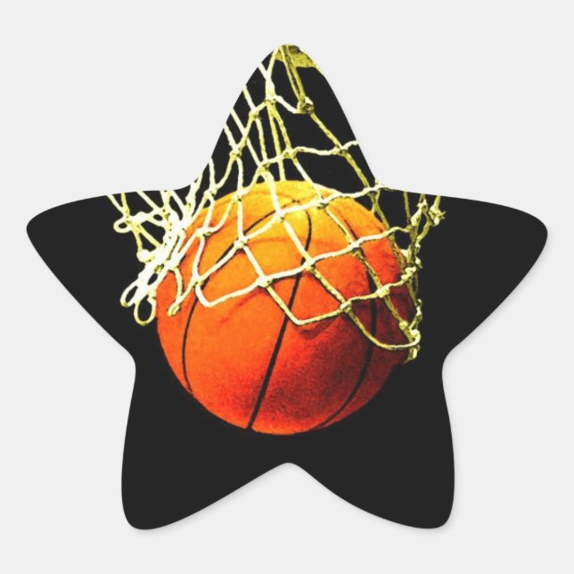 Basketball Star Stickers (Front)