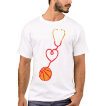 basketball stethoscope heart love stetoscope 1