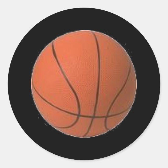 basketball sticker (Front)