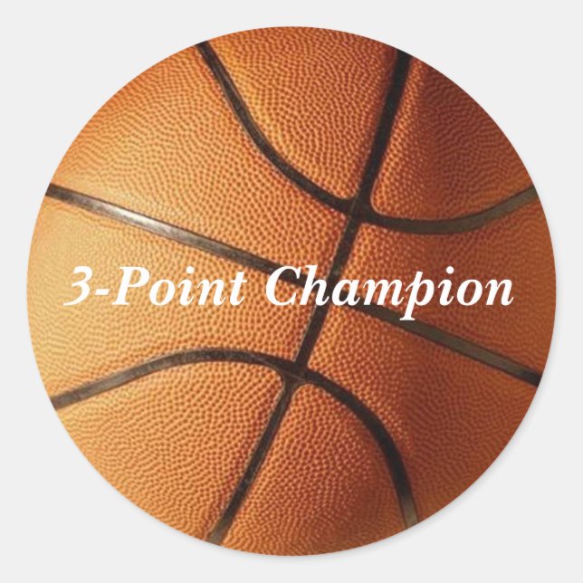 Basketball Sticker (Front)