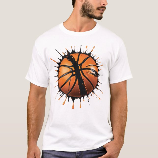 Basketball Sublimation T-Shirt (Front)
