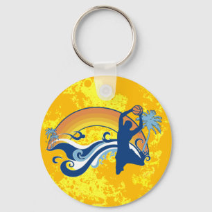 basketball. summersetz. keychain