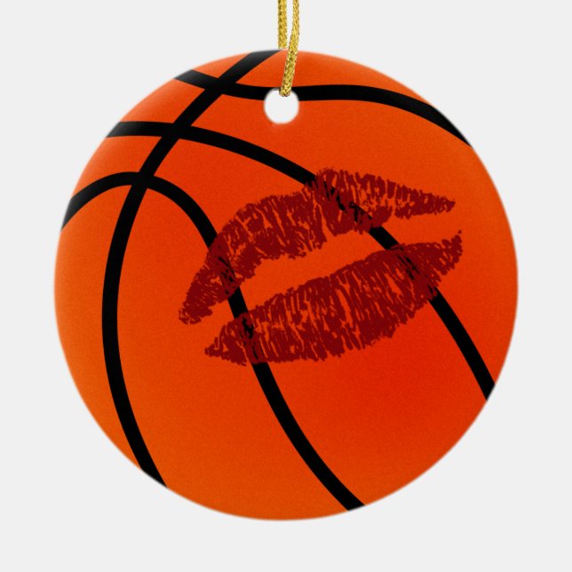 basketball sweetheart multiple messages ornament (Front)