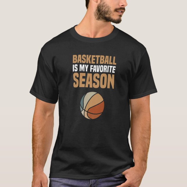Basketball Tall Player Sports T-Shirt (Front)