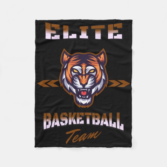 Basketball Team 1  Fleece Blanket (Front)