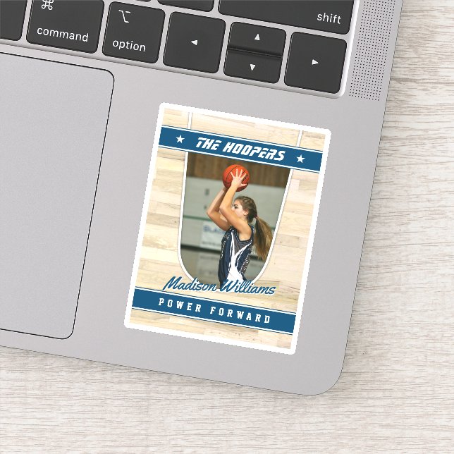 Basketball Team Customizable Blue Souvenir  (Detail)