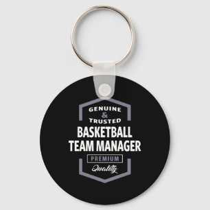 Basketball Team Manager Logo Gift Ideas  Keychain