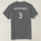 Basketball Team, Player Name and Jersey Number