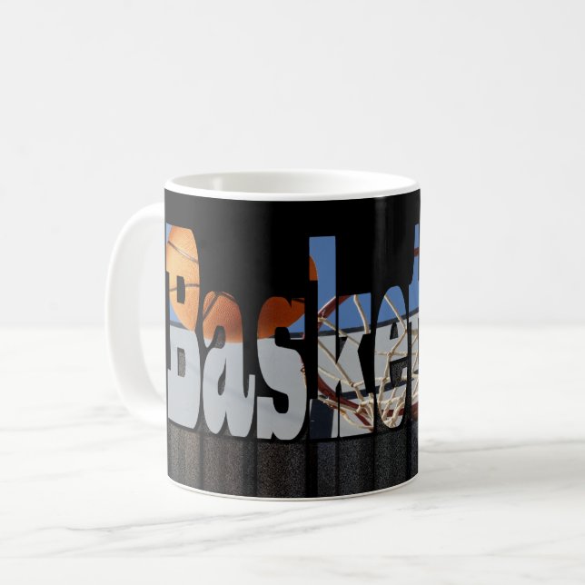 Basketball The Best Game, Coffee Mug (Front Left)