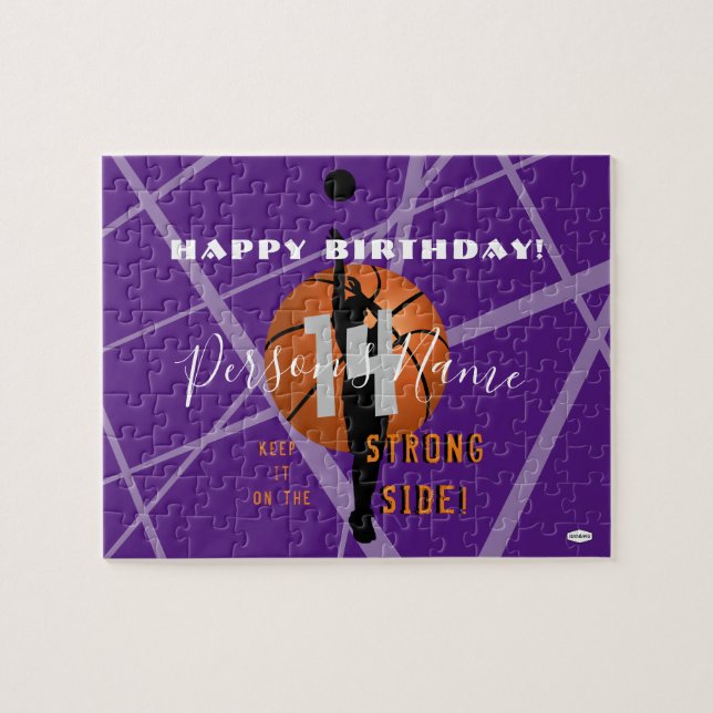 Basketball thème Gift Puzzle HAMbyWG (Horizontal)