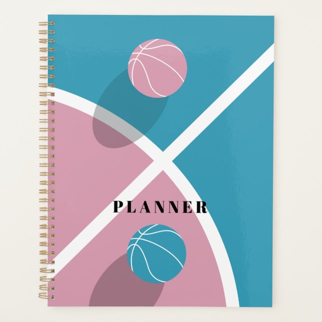 Basketball theme planner (Front)