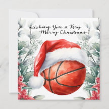 Basketball themed for Christmas