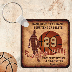 Basketball Themed Party Favours, Basketball Keychain