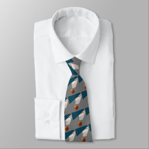 Basketball Themed Tie