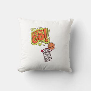 Basketball  throw pillow