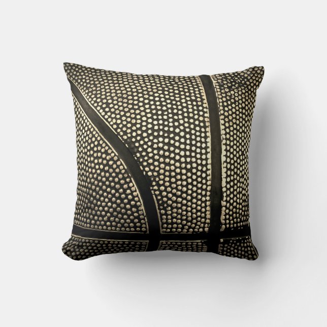 Basketball Throw Pillow (Front)