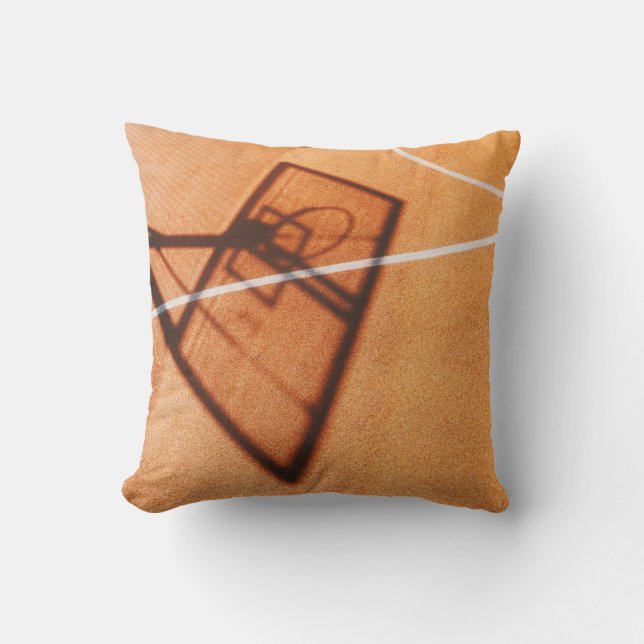 Basketball Throw Pillow (Front)
