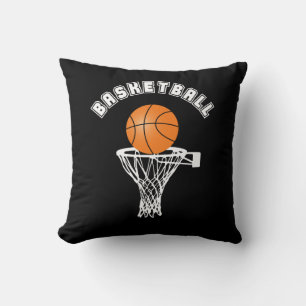 Basketball Throw Pillow