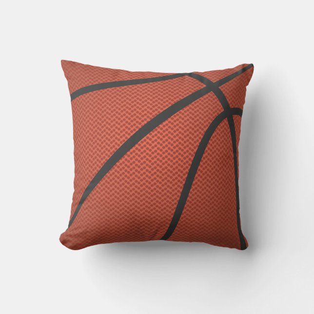 basketball throw pillow (Front)